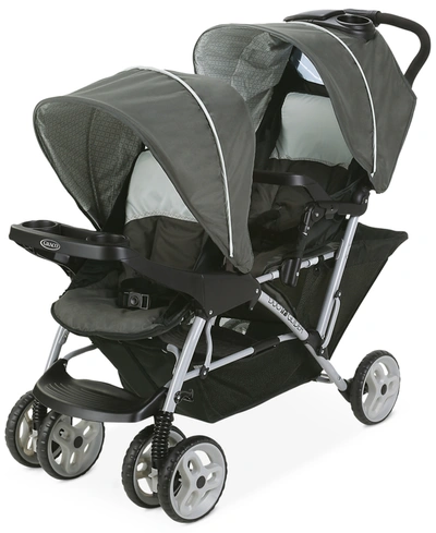 Graco Duoglider Click Connect Double Stroller In Glacier