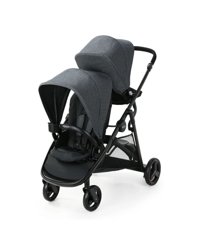 Graco Babies' Ready2grow 2.0 Double Stroller In Charcoal