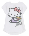 Disney Toddler Girls Hello Kitty Camera Tee In White