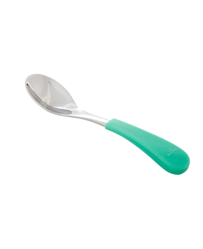 Avanchy Stainless Steel Baby Spoons 2 Pack In Green