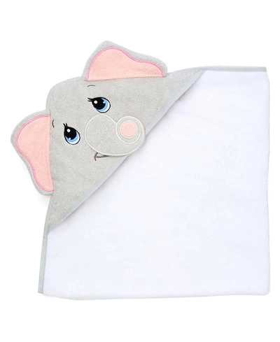 Precious Moments Baby Boys And Girls Hooded Towel In Gray