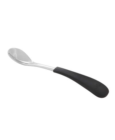 Avanchy Stainless Steel Infant Spoons 2 Pack In Black