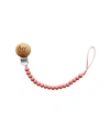 Tiny Teethers Designs 3 Stories Trading Tiny Teethers Infant Silicone Pacifier Clip In Pink