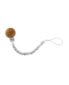 Tiny Teethers Designs 3 Stories Trading Tiny Teethers Infant Silicone Pacifier Clip In White