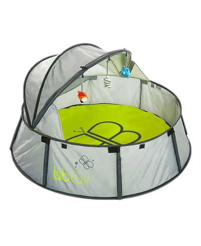 Bbluv Nido 2 In 1 Travel Play Tent In Gray