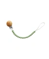 Tiny Teethers Designs 3 Stories Trading Tiny Teethers Infant Silicone Pacifier Clip In Sage