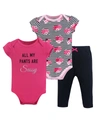 LITTLE TREASURE BABY GIRL BODYSUIT AND PAIR OF SHOES