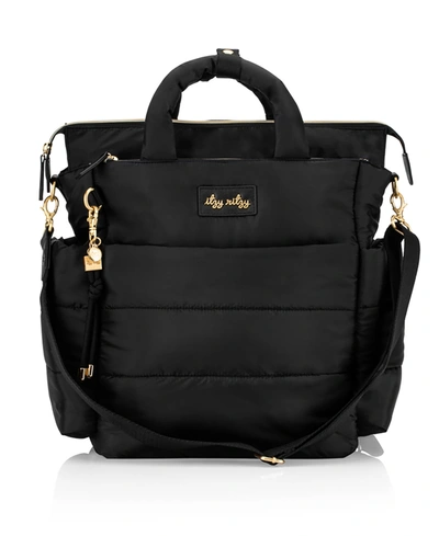 Itzy Ritzy Babies' Dream Convertible Bag In Midnight