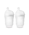OLABABY SILICONE GENTLE BOTTLE 2 PACK, 4 OR 8 OZ