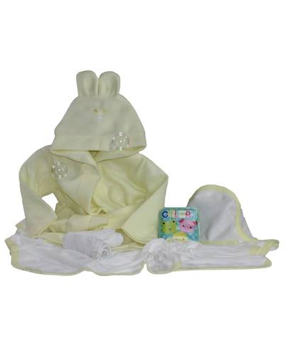 3 Stories Trading Baby Bath Gift Set In Yellow