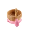AVANCHY BABY BOYS AND GIRLS BAMBOO SUCTION BOWL AND SPOON SET