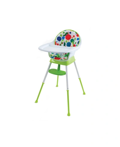 Creative Baby The Very Hungry Caterpillar 3-in-1 Convertible High Chair, Playful Dots In White