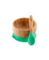 AVANCHY BABY BOYS AND GIRLS BAMBOO SUCTION BOWL AND SPOON SET