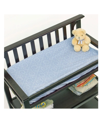 3 Stories Trading Nurture Blue Geo Changing Pad Cover