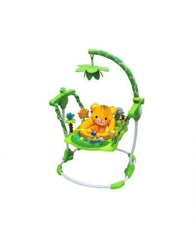 Creative Baby Safari Jumper In Green