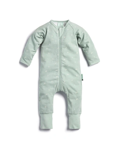 Ergopouch Baby Boys And Girls 0.2 Tog Long Sleeve Pajamas In Sage