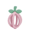 Itzy Ritzy Bitzy Biter Teething Ball Training Toothbrush In Pink