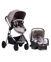 Evenflo Pivot Modular Travel System With Safemax Infant Car Seat In Tan