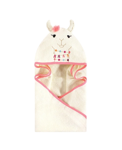 Little Treasure Unisex Baby Animal Face Hooded Towel, Llama 1-pack