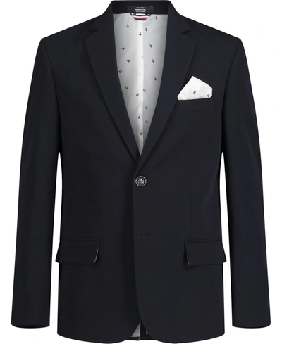 Tommy Hilfiger Big Boys Alexander Bi-stretch Blazer In Navy