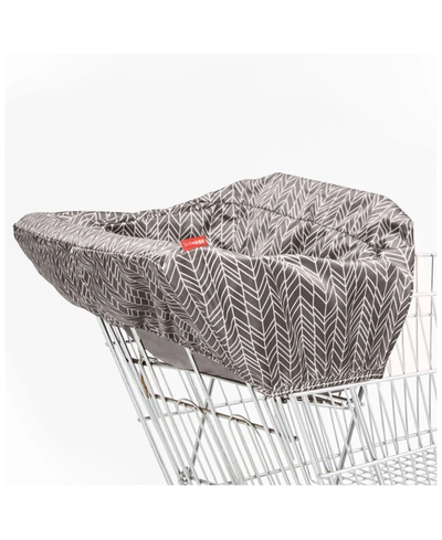 Skip Hop Baby Take Cover Shopping Cart Cover In Gray