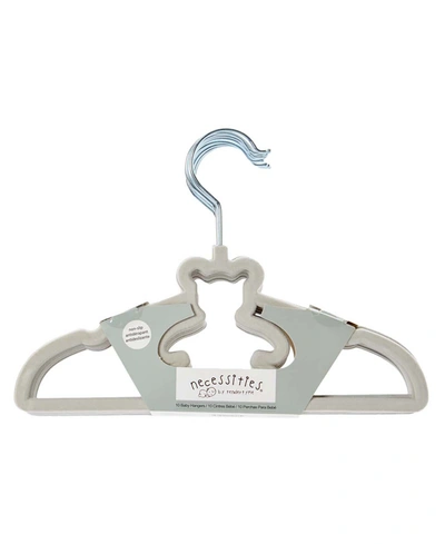 Tendertyme Baby 10 Decorative Clothes Hangers In Gray