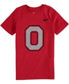 NIKE TODDLER BOYS AND GIRLS PRESCHOOL SCARLET OHIO STATE BUCKEYES LOGO PERFORMANCE T-SHIRT