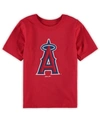 OUTERSTUFF TODDLER BOYS AND GIRLS RED LOS ANGELES ANGELS PRIMARY TEAM LOGO T-SHIRT