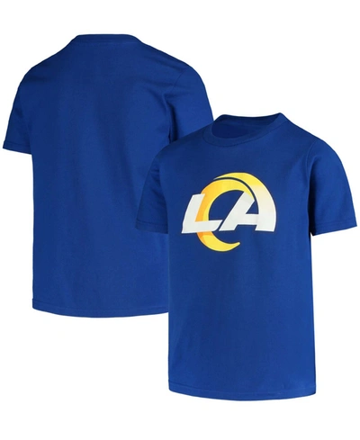 Outerstuff Youth Big Boys Royal Los Angeles Rams Primary Logo T-shirt