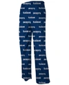 Outerstuff Youth Boys Navy Blue New England Patriots All Over Print Lounge Pants In Navy