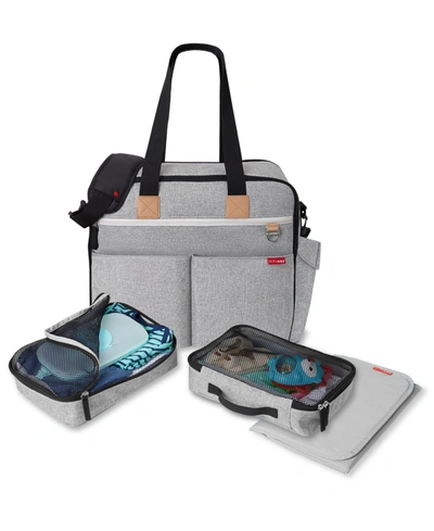 Skip Hop Babies' Duo Weekender Diaper Bag In Gray