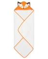 Jesse & Lulu 3 Stories Trading Jesse Lulu Infant Hooded Towel, Fox In White