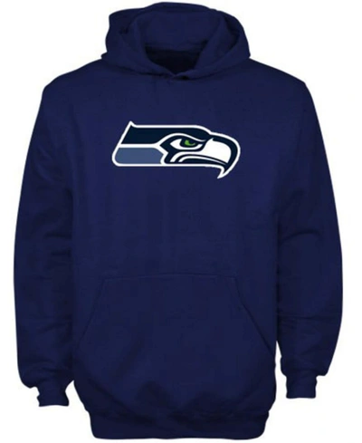 Outerstuff Youth Boys College Navy Seattle Seahawks Primary Logo Fleece Hoodie