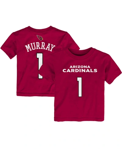 Outerstuff Toddler Kyler Murray Cardinal Arizona Cardinals Mainliner Player Name Number T-shirt