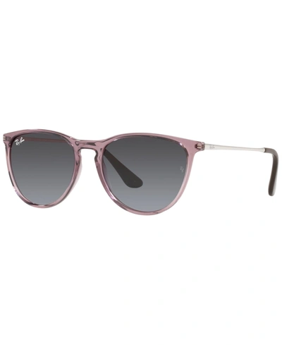 Ray-ban Jr Kids Sunglasses, Rj9060s (ages 11-13) In Transparent Violet