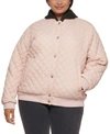 LEVI'S PLUS SIZE QUILTED BOMBER JACKET
