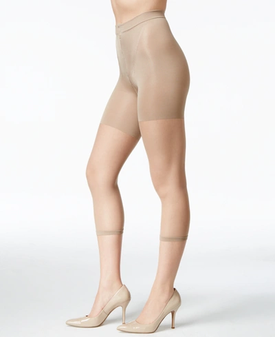 Spanx Women's Super Footless Tummy Control Power Capri, Also Available In Extended Sizes In Nude- Nude