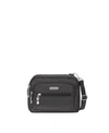 Baggallini Women's Triple Zip Bagg Small Crossbody Bag In Black