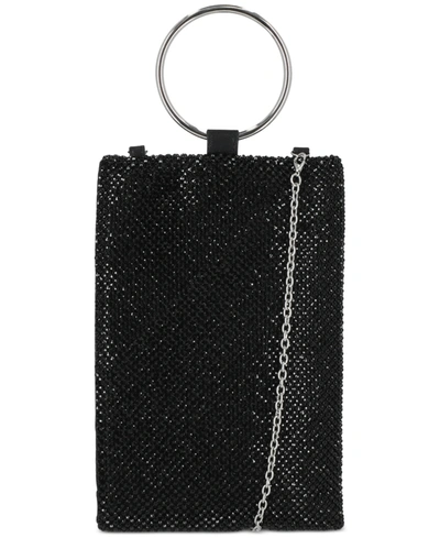 Inc International Concepts Molyy Sequin Bangle Party Pouch, Created For Macy's In Black