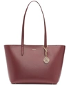 Dkny Bryant Medium Tote In Aged Wine