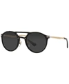 Persol Po3264s In Black Gold-tone