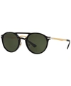 Persol Po3264s In Black Gold-tone