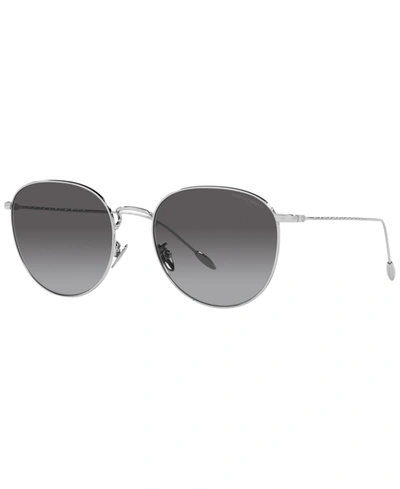 Giorgio Armani Women's Sunglasses, Ar6114 54 In Silver-tone