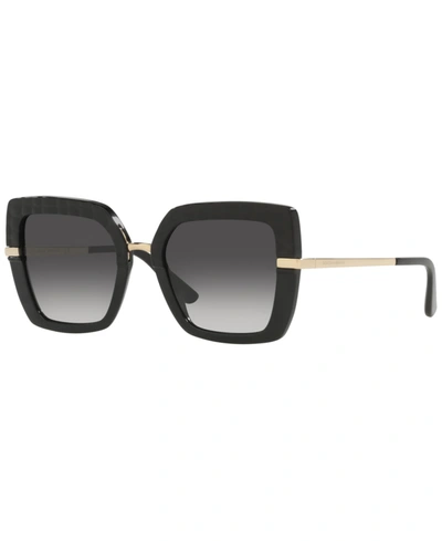 Dolce & Gabbana Women's Sunglasses, Dg4386 58 In Black Cocco