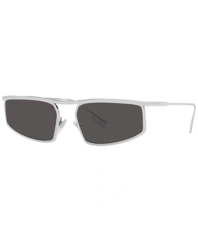 Burberry Women's Sunglasses, Be3129 In Silver-tone