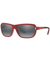 RAY BAN RB4365M SCUDERIA FERRARI COLLECTION 62 UNISEX SUNGLASSES