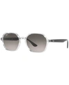 Ray Ban Unisex Sunglasses, Rb4361 52 In Transparent