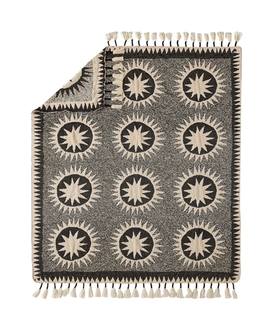 Justina Blakeney Soleil Throw In Cream