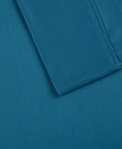 Madison Park 800 Thread Count Cotton Blend Sateen 6-pc. Sheet Set, California King In Teal