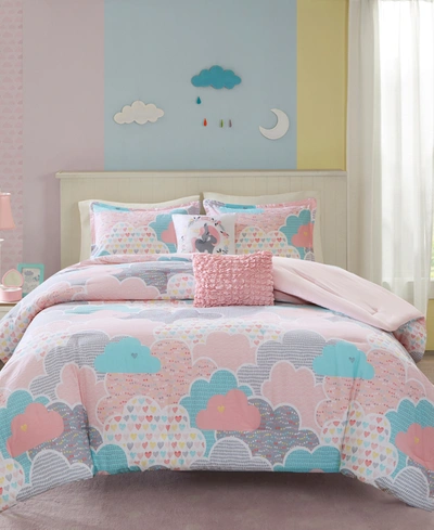 Urban Habitat Kids Cloud 5-pc. Duvet Cover Set, Full/queen In Pink